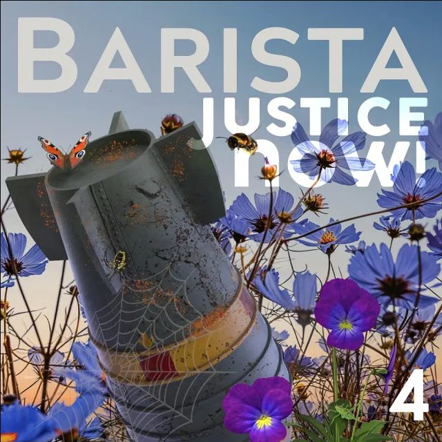 Barista vous dévoile “Justice Now!” une belle pause musicale. En musique, la nouveauté c’est souvent une belle découverte.
