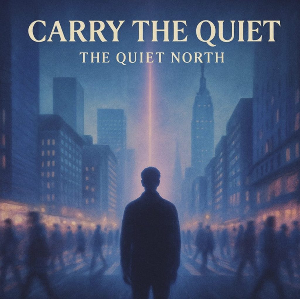 Carry The Quiet” de The Quiet North est une ode à l’introversion, mêlant folk mélancolique, ambient et synthés rétro dans une atmosphère cinématographique. Un titre intime et puissant qui transforme le silence en force intérieure.