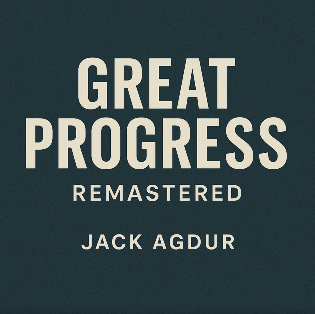 Jack Agdur dévoile Great Progress (2013) Remastered, une réédition downtempo où le piano minimaliste crée des paysages sonores méditatifs.