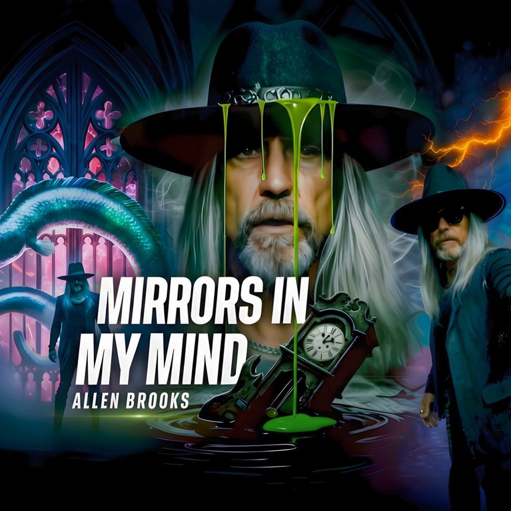 « Mirrors In My Mind » d’Allen Brooks est une plongée envoûtante dans un univers de rock psychédélique et de tension émotionnelle, mêlant puissance instrumentale et profondeur introspective. Un voyage sonore et visuel fascinant, entre rêve et réalité.