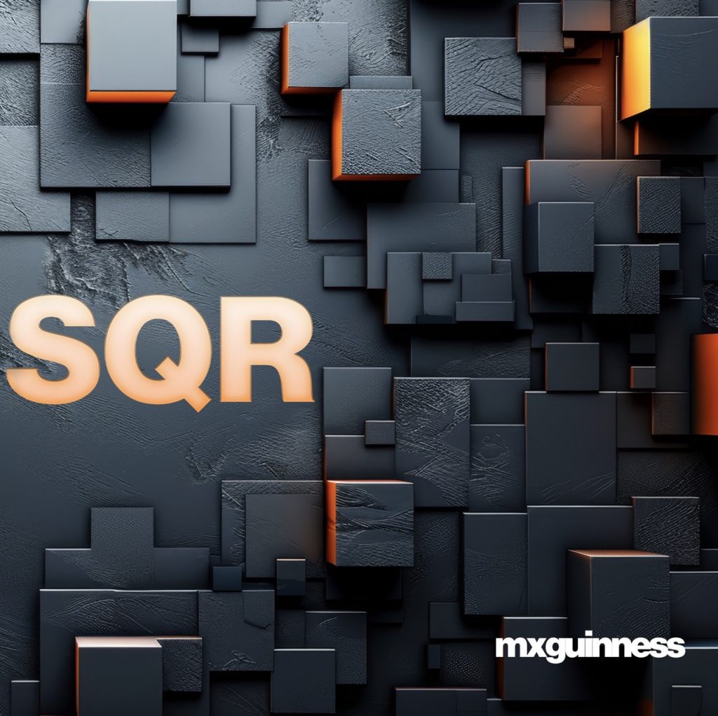 SQR de mxguinness est un single techno puissant et immersif, porté par des basses incisives et des textures sonores cinématographiques.