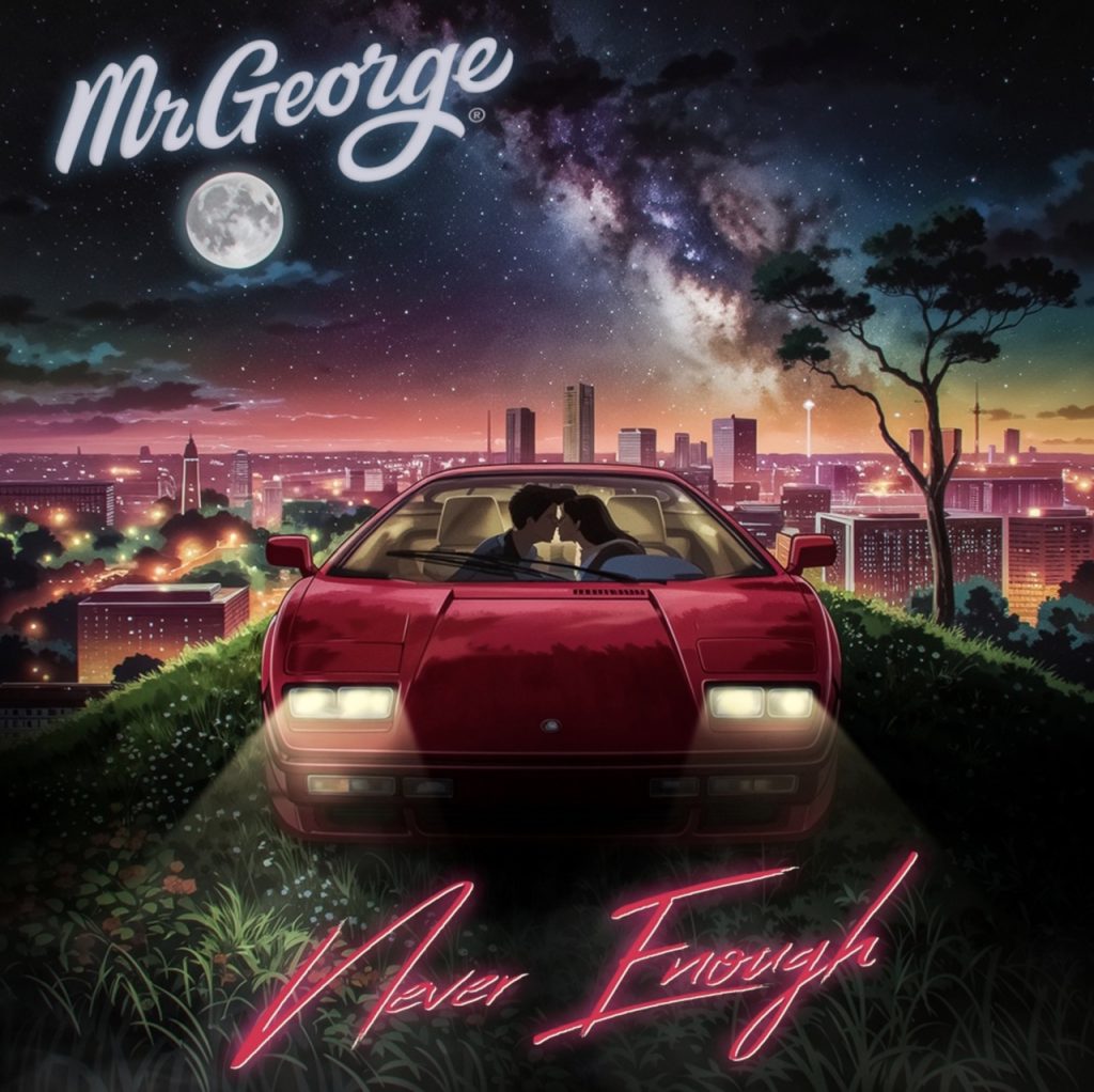 Avec Never Enough, MrGeorge livre un single disco-pop vibrant, porté par des synthés analogiques, des beats entraînants et une voix authentique.
