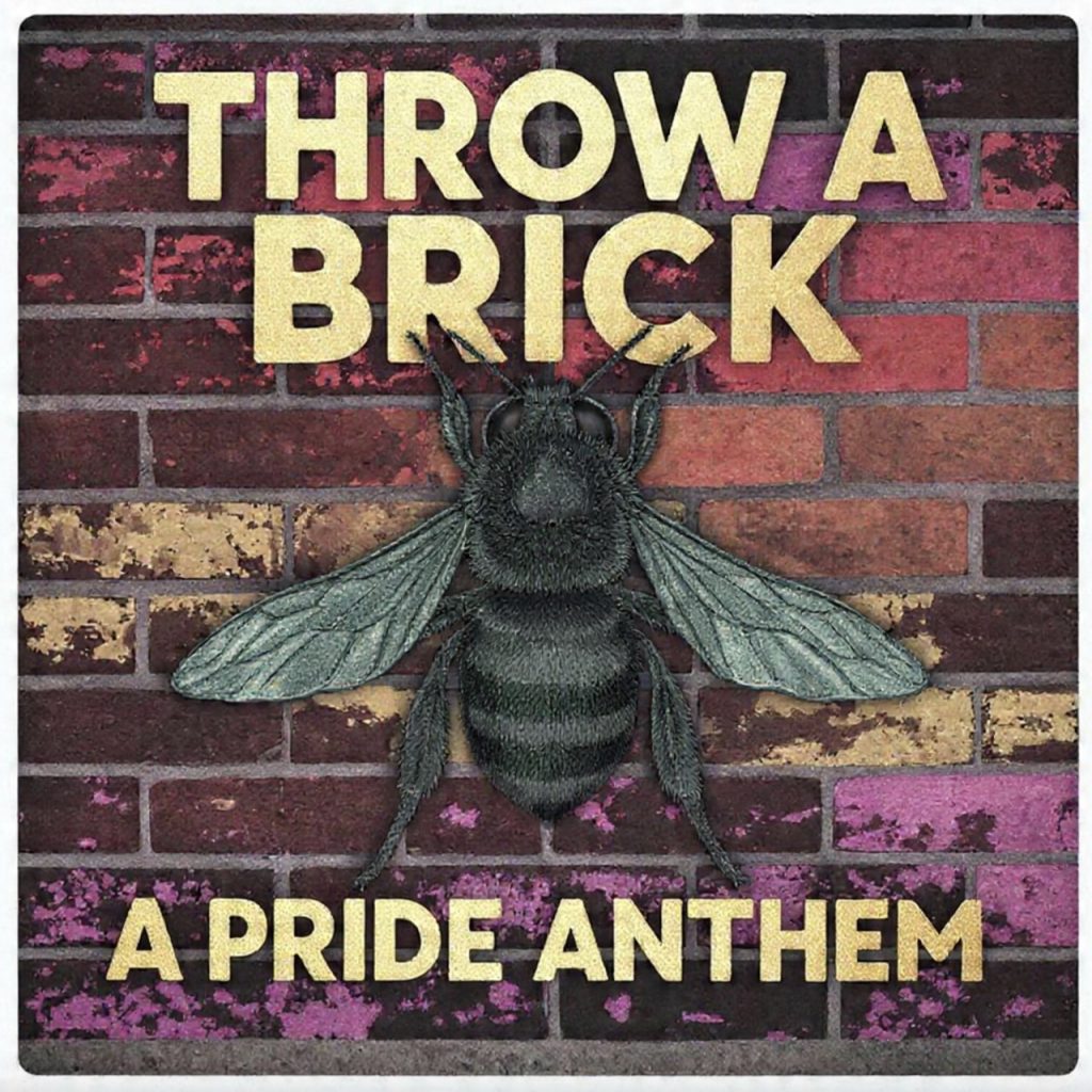 Avec Throw A Brick (A Pride Anthem), Orchard Mason propose un hymne engagé inspiré des Stonewall Riots, célébrant l’égalité et la liberté d’aimer.