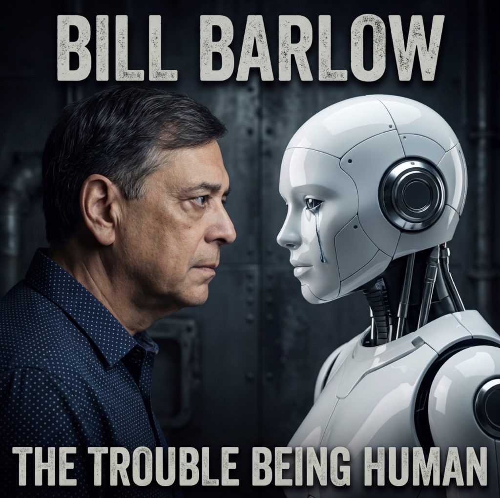 Avec « The Trouble Being Human », Bill Barlow propose un album riche et immersif, mêlant pop, R&B et rock avec une production soignée et des textures instrumentales chaleureuses.