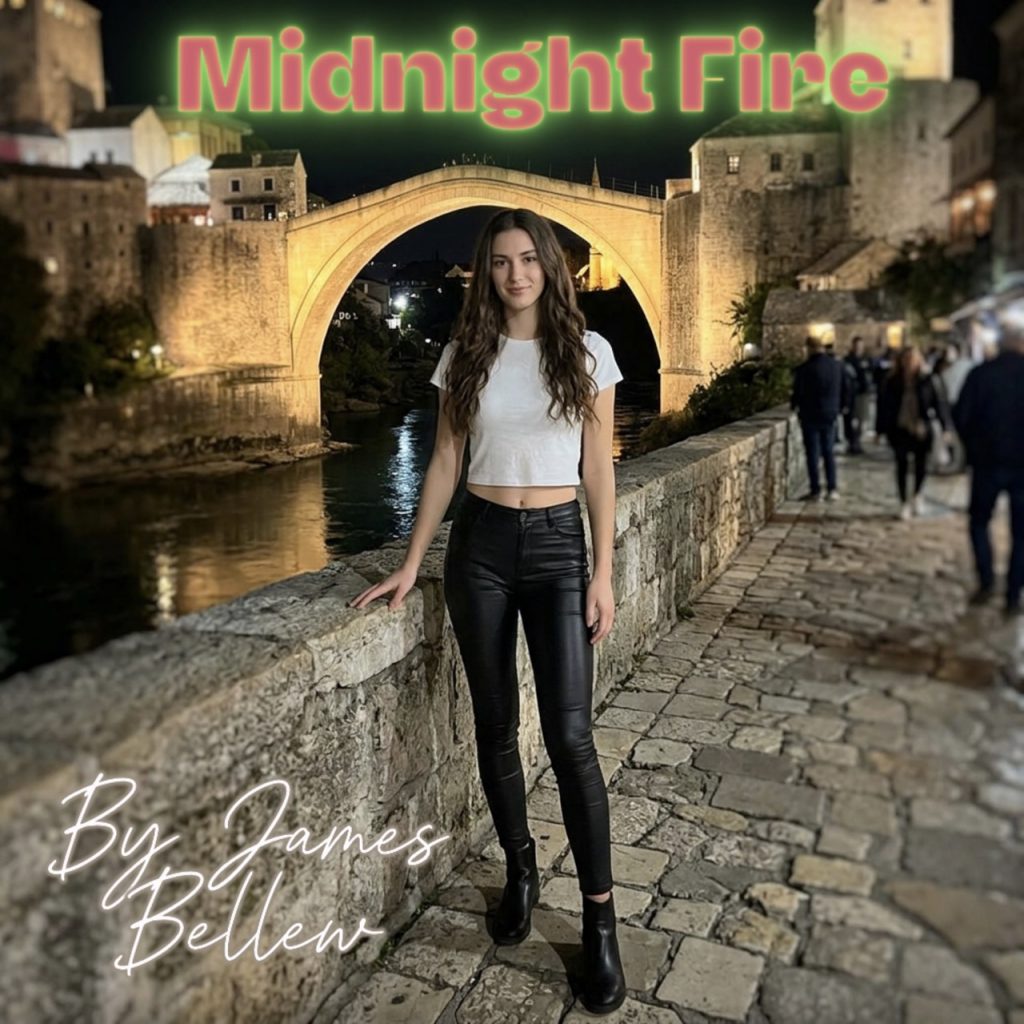 Avec “Midnight Fire”, James Bellew propose une pop lumineuse portée par un instrumental riche et des influences EDM inspirées de son voyage en Bosnia and Herzegovina.