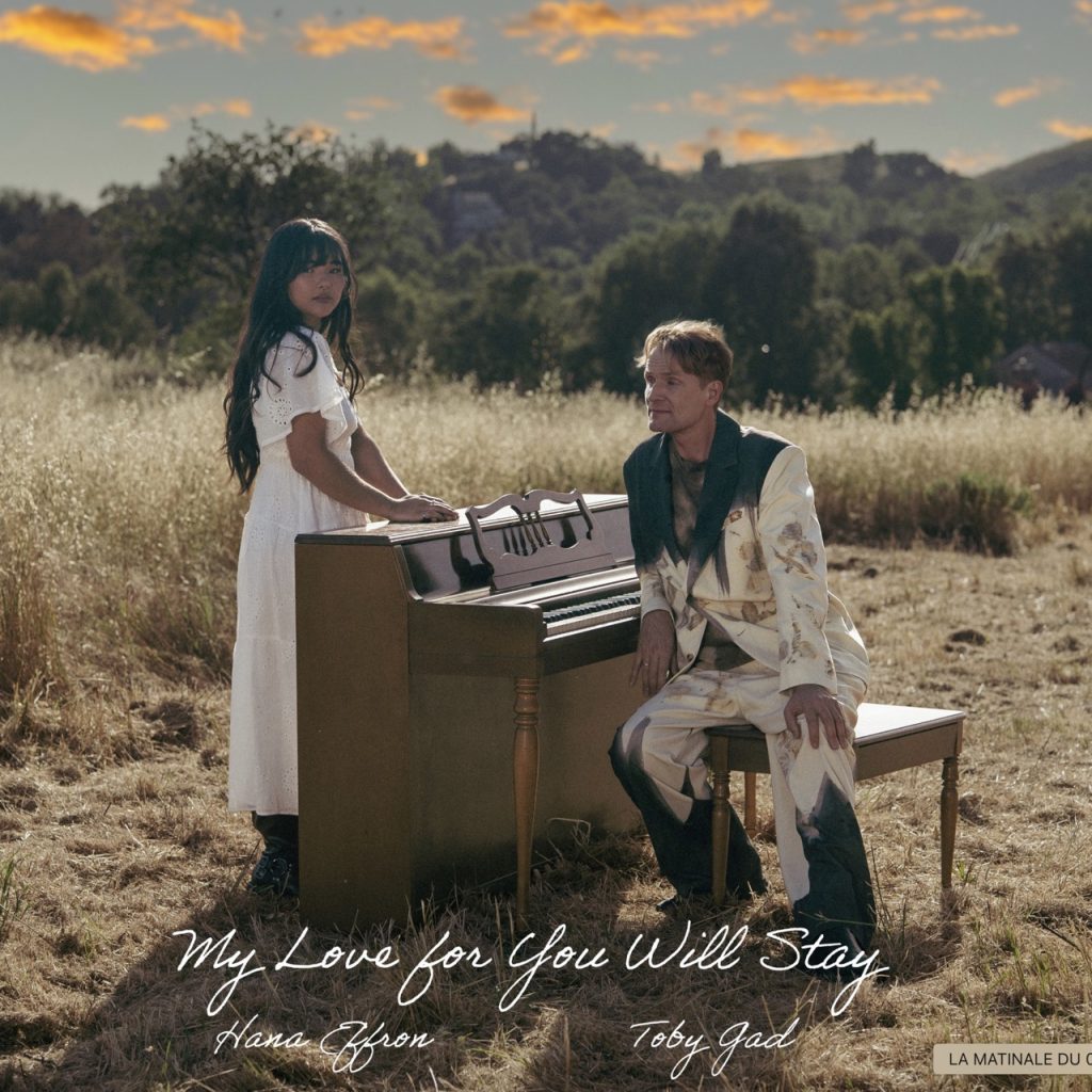 Avec « My Love For You Will Stay », Hana Effron et Toby Gad livrent une superbe ballade soul-jazz portée par un piano élégant, des mélodies envoûtantes et une interprétation vocale pleine d'émotion.